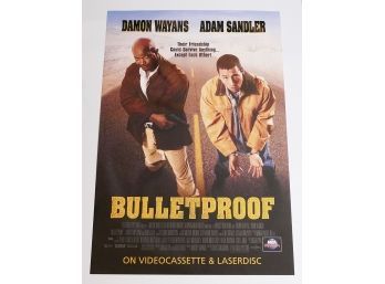 Original One-Sheet Movie/Video Poster - Bulletproof (1996) - Adam Sandler, Damon Wayans