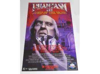 Original One-Sheet Movie/Video Poster - Phantasm III: Lord Of The Dead (1993) - Horror