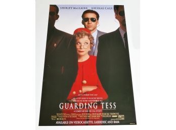 Original One-Sheet Movie/Video Poster - Guarding Tess (1994) - Nicholas Cage, Shirley MacLaine