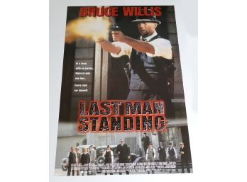 Original One-Sheet Movie/Video Poster - Last Man Standing (1997) - Bruce Willis