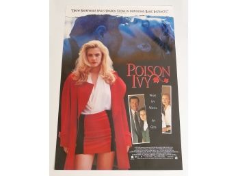 Original One-Sheet Movie/Video Poster - Poison Ivy (1992) - Drew Barrymore