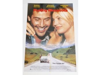 Original One-Sheet Movie/Video Poster - Feeling Minnesota (1996) - Keanu Reeves, Cameron Diaz