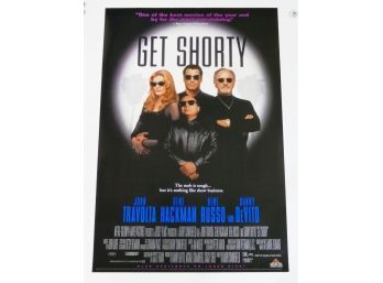 Original One-Sheet Movie/Video Poster - Get Shorty (1995) - John Travolta, Gene Hackman, Rene Russo