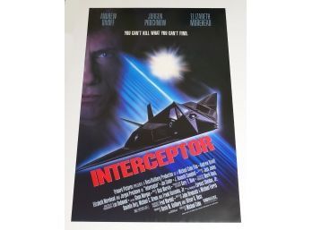 Original One-Sheet Movie/Video Poster - Interceptor (1992) - Andrew Divoff