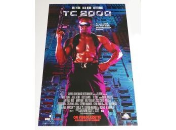Original One-Sheet Movie/Video Poster - TC 2000 (1993) - Billy Blanks, Bolo Young