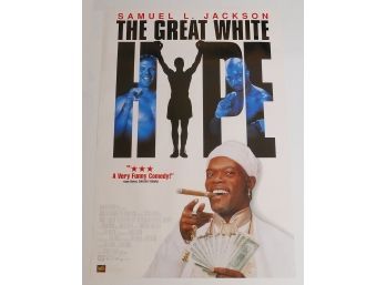 Original One-Sheet Movie/Video Poster - The Great White Hype (1996) - Samuel L Jackson, Damon Wayans