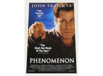 Original One-Sheet Movie/Video Poster - Phenomenon (1996) - John Travolta
