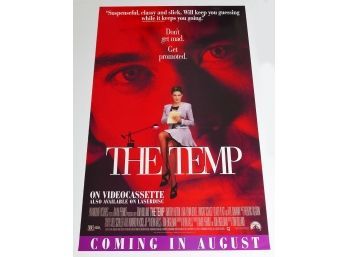 Original One-Sheet Movie/Video Poster - The Temp (1993) - Lara Flynn Boyle
