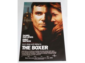 Original One-Sheet Movie/Video Poster - The Boxer  (1997) - Daniel Day Lewis