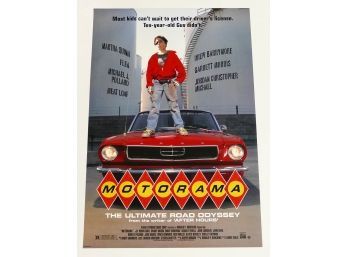 Original One-Sheet Movie/Video Poster - Motorama (1992) - Flea, Drew Barrymore