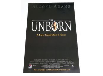 Original One-Sheet Movie/Video Poster - The Unborn (1991) - Horror