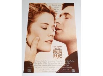 Original One-Sheet Movie/Video Poster - Prelude To A Kiss (1992) - Alec Baldwin, Meg Ryan
