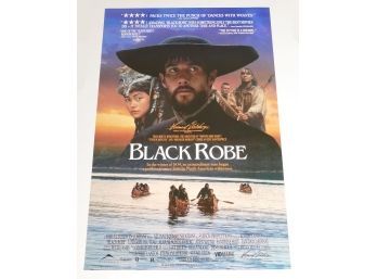Original One-Sheet Movie/Video Poster - Black Robe (1991)