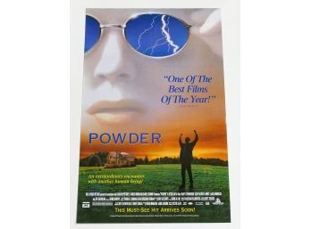Original One-Sheet Movie/Video Poster - Powder (1995) - Sean Flannery, Jeff Goldblum