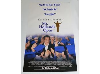Original One-Sheet Movie/Video Poster - Mr. Holland's Opus (1995) - Richard Dreyfuss