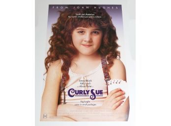 Original One-Sheet Movie/Video Poster - Curly Sue (1991) - James Belushi, Kelly Lynch