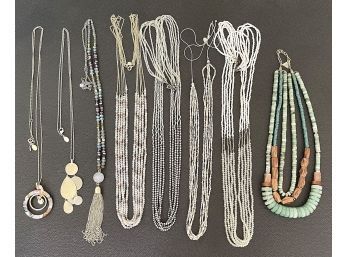 Set Of 8 Necklaces - Costume Jewelry - Ann Taylor/Loft, Anthropologie