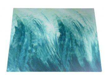 Art Print On Canvas - Abstract Wave - Decor