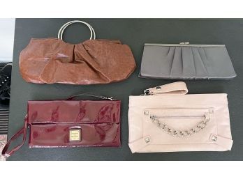 4 Different Clutch Handbags - Kooba, Dooney & Bourke