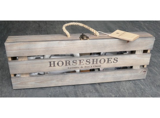 Restoration Hardware Horseshoes Set - Never Used / Sealed - Great Holiday Gift