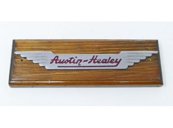 Original Austin Healey Winged Badge Chrome Auto Emblem