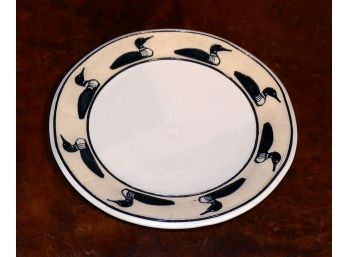 Leishman (Canada) Pottery Plate - From Their Wildlife Collection
