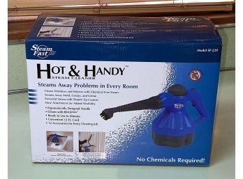 Hot & Handy Steam Cleaner - New In Box