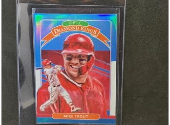 2020 OPTIC MIKE TROUT BLUE PRIZM!