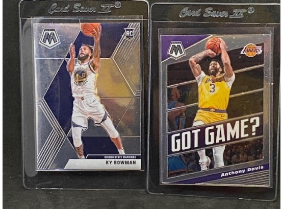 2019-20 MOSAIC KY BOWMAN ROOKIE CARD AND GOT GAME ANTHONY DAVIS