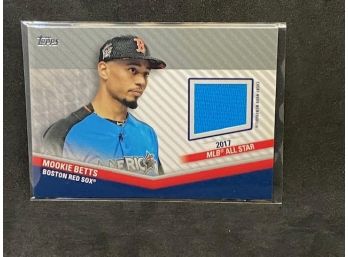 2020 TOPPS UPDATE MOOKIE BETTS GAME USED RELIC