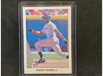 1990 LEAF FRANK THOMAS ROOKIE CARD
