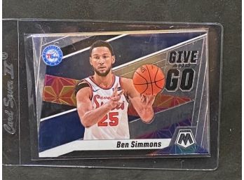 2019-20 MOSAIC BEN SIMMONS GIVE AND GO INSERT