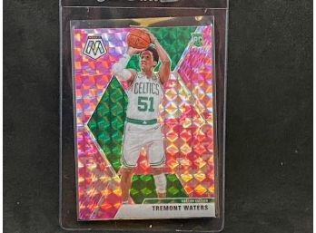 2019-20 MOSAIC TREMONT WATERS ROOKIE GREEN PRIZM