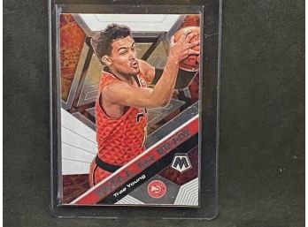 2019-20 MOSAIC TRAE YOUNG WILL TO WIN INSERT