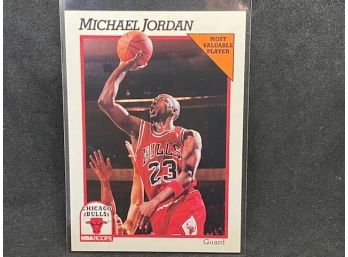 1991 NBA HOOPS MICHAEL JORDAN MVP