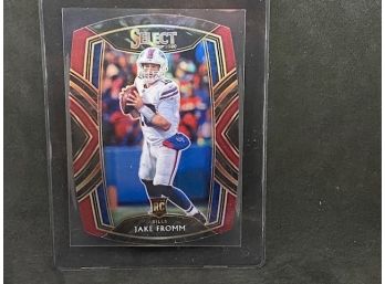 2020 SELECT JAKE FROMM TRI-COLOR DIE CUT ROOKIE CLUB LEVEL!!