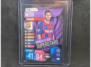 TOPPS ATTAX LIONEL MESSI