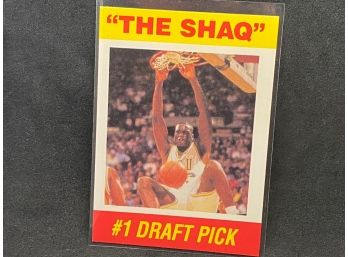 'THE SHAQ ' #1 DRAFT PICK ROOKIE OF THE YEAR PROMO CARD