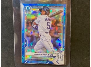 WOW 2021 TOPPS SAPPHIRE WANDER FRANCO CRACKED ICE PROSPECT ROOKIE