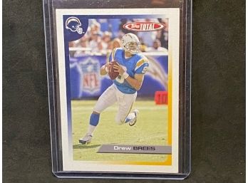 2006 TOPPS TOTAL DREW BREES ROOKIE