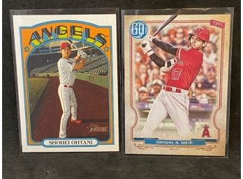 TOPPS HERITAGE AND GYPSY QUEEN SHOHEI OHTANI