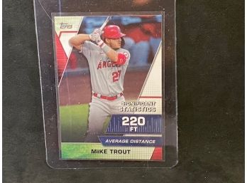 2021 TOPPS MIKE TROUT INSERT