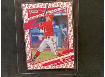 2021 DONRUSS JOEY VOTTO VARIATION ONLY 100 MADE!!