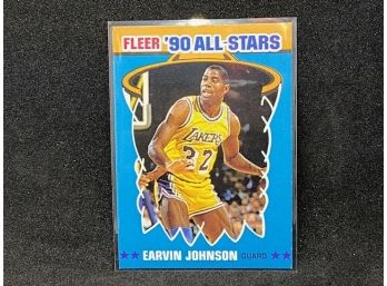 1990 Fleer All Stars Magic Johnson HOF