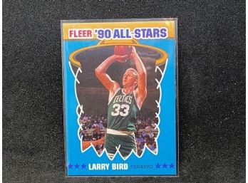 1990 Fleer All Stars Larry Bird HOF