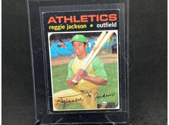 1971 Topps Reggie Jackson
