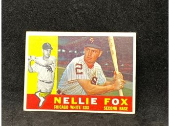 1960 Topps Nellie Fox HOF