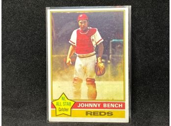 1976 Topps Johnny Bench HOFer