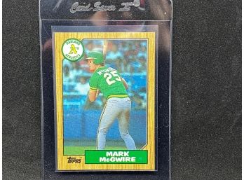 1987 Topps Mark McGwire RC