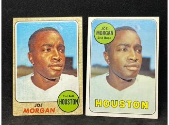 1968 And 1969 Topps Joe Morgan HOF